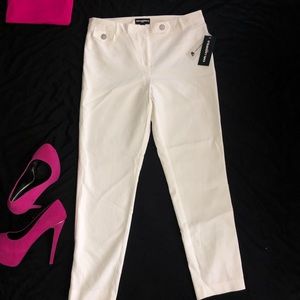 KARLLAGERFELDPARIS SOFT WHITE  PANTS